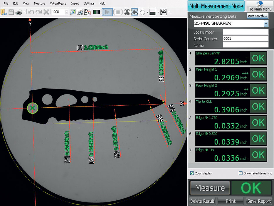 Keyence IM Systems Simplify Inspection of Multiple Parts at Leatherman Tools